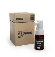 CBDmed olej konopny CBD RAW na uspokojenie 500 mg 5 % 10 ml