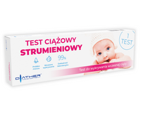 Diather Test ciążowy hCG strumieniowy ZESTAW 10 opakowań