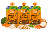 Ella's Kitchen BIO mus ryż zapiekany z kurczakiem ZESTAW 3 x 130 g