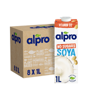 Alpro Napój sojowy niesłodzony zestaw 8x1L
