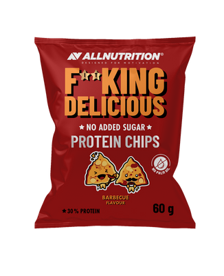 Allnutrition Fitking białkowe chipsy proteinowe ZESTAW RÓŻNYCH SMAKÓW 4 sztuki