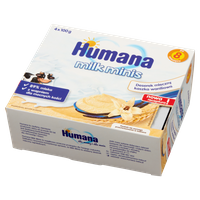 Humana Milk Minis Deserek mleczny kaszka waniliowa po 8. miesiącu 400 g (4 x 100 g)