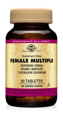 Solgar Female Multiple Witaminy dla kobiet x60 tab.