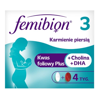 Femibion 3 Karmienie piersią Suplement diety 28 tabletek + 28 kapsułek