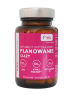 PINK MAMA suplement dla kobiet PLANOWANIE CIĄŻY 30 kapsułek
