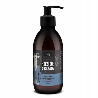 LaQ Naturalny wegański balsam po goleniu dla mężczyzn Kozioł z Klasą 150 ml