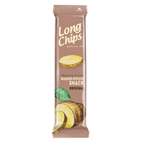 LONG CHIPS Chipsy ziemniaczane różne smaki mix zestaw 5 x 75 g
