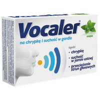 Vocaler mięta 12 pastylek do ssania