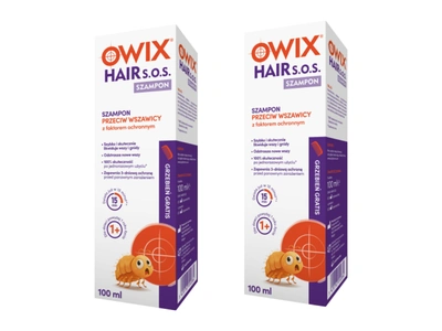 Owix Hair Protect szampon na włosy WSZAWICA ZESTAW 2 x 100 ml 