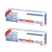 Retimax 1500 maść ochronna z witaminą A SKÓRA SUCHA ZESTAW 2 x 30 g