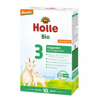 Holle 3 BIO Mleko kozie dla niemowląt od 10. miesiąca 400g USZKODZONY KARTONIK