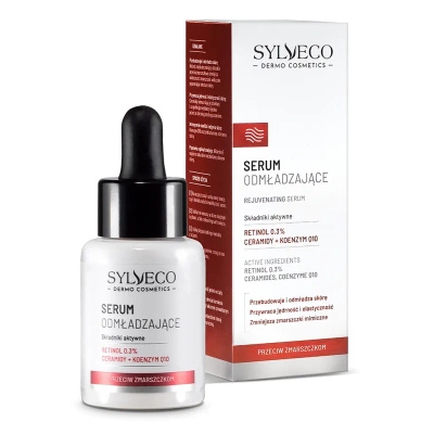 SYLVECO DERMO Serum odmładzające ceramidy Q10 retinol regeneracja 30 ml