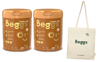 Beggs 4 mleko dla juniora po 2 roku życia ZESTAW 2 x 800 g + TORBA GRATIS