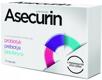 ASECURIN probiotyk laktoferyna ODPORNOŚĆ ZESTAW 2 x 20 kapsułek
