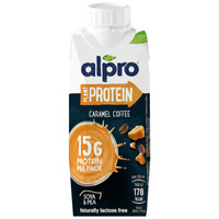 Alpro Napój sojowy wysokobiałkowy o smaku karmelu i kawy 250ml