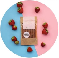 Truskawkowe rollsy z witaminą D3 z lanoliny ZESTAW 3 x 50 g