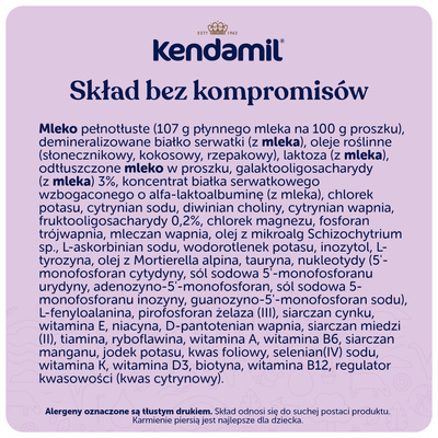 Kendamil Premium Box 2 mleko od 6 miesiąca życia ZESTAW 3 x 600 g