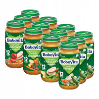 BoboVita Obiad RIsotto 1-3 lata Zestaw 12x250g