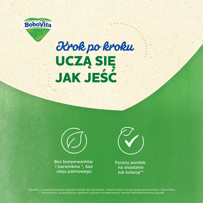 BoboVita Kaszka mleczno-ryżowa owoce leśne po 6 miesiącu ZESTAW 9x230g