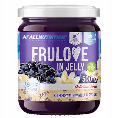 Allnutrition Frulove blueberry with vanilla jagody w żelu z nutą wanilii 500 g