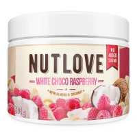 Allnutrition Nutlove White Choco Raspberry krem z białą czekoladą  i maliną 500 g