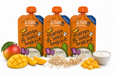 Ella's Kitchen BIO mus śniadanie z mango i jogurtem ZESTAW 3 x 100 g