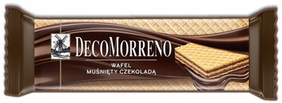 DECOMORRENO wafelek kakaowy muśnięty czekoladą 23 g