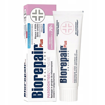 Biorepair Plus Parodontgel pasta do zębów zapalenie krwawienie dziąseł 75 ml