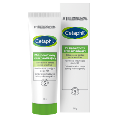 Cetaphil PS Lipoaktywny krem nawilżający do bardzo suchej skóry 100 g