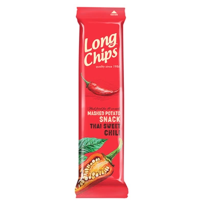 LONG CHIPS Chipsy ziemniaczane o smaku słodkiej papryki chilli 75 g