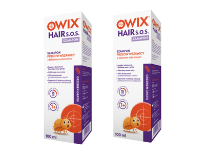 Owix Hair Protect szampon na włosy WSZAWICA ZESTAW 2 x 100 ml 
