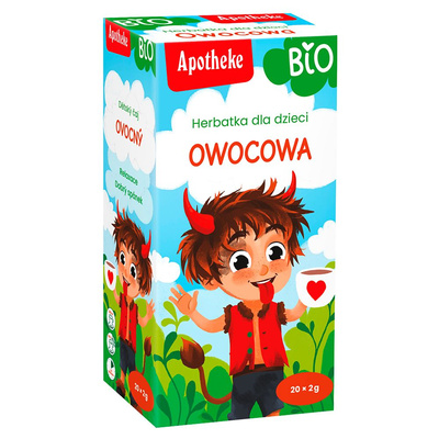 Apotheke herbatka dla dzieci owocowa 20 saszetek