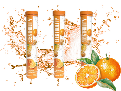 Activlab elektrolity smak pomarańczowy NAWODNIENIE ZESTAW 3 x 20 tabletek musujących