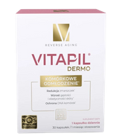Vitapil Dermo komórkowe odmłodzenie na ZMARSZCZKI 30 kapsułek + GRATIS!