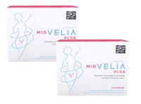 Miovelia PCOS dla kobiet HORMONY mio inozytole ZESTAW 2 x 60 kapsułek
