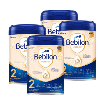 Bebilon NUTURIS 2 mleko następne po 6. miesiącu ZESTAW 4 x 750 g