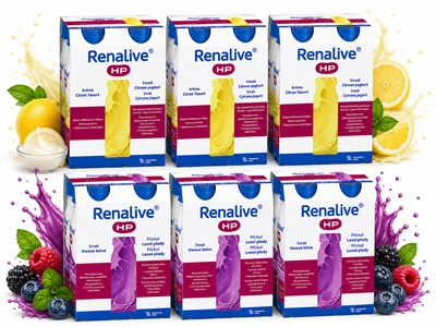Fresubin RENALIVE HP różne smaki DLA OSÓB DIALIZOWANYCH ZESTAW 24 x 200 ml