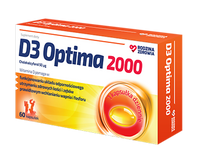 Rodzina Zdrowia D3 OPTIMA 2000 j.m. ODPORNOŚĆ 60 kapsułek