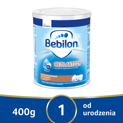 Bebilon bez laktozy ZESTAW 2 x 400g