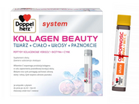 Doppelherz KOLLAGEN BEAUTY 30 ampułek po 25 ml + SHOT ODPORNOŚCIOWY GRATIS!