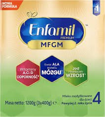 Enfamil Premium  MFGM 4 mleko modyfikowane dla dzieci powyżej 2. roku życia 1200g