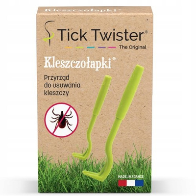 Tick Twister Kleszczołapki BEZPIECZNE USUWANIE KLESZCZY 2 sztuki