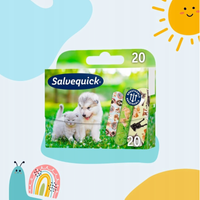 Plastry dla dzieci Salvequick Animal Planet 20 sztuk