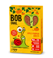 BOB SNAIL Przekąska jabłko-dynia 60g krótka data