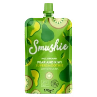 SALVEST Smushie BIO Fresh Boost mus gruszka kiwi spirulina 170 g