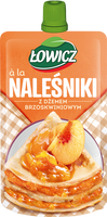 Łowicz Deser a'la naleśniki z dżemem brzoskwiniowym 170 g