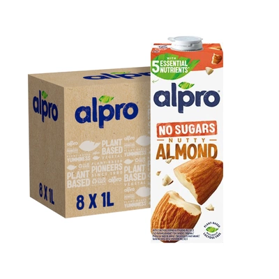 Alpro Napój migdałowy niesłodzony 8x1L