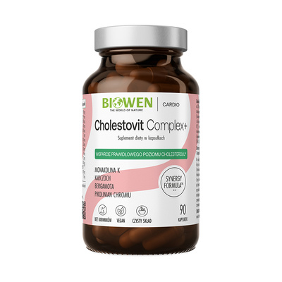 Biowen Cholestovit Complex+ NA CHOLESTEROL 90 kapsułek