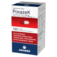 Potazek o przedłużonym uwalnianiu 100 kapsułek