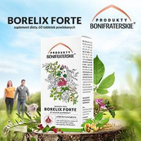 Produkty Bonifraterskie Borelix Forte 60 tabletek naturalne wsparcie odporności